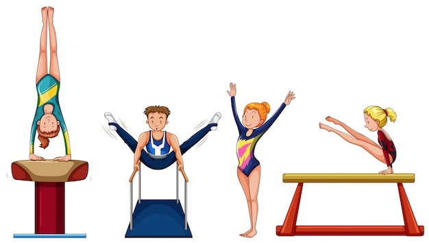 free gymnastics clipart