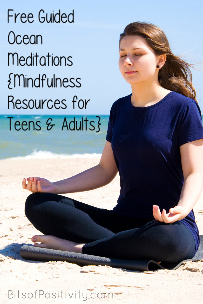 Free Guided Ocean Meditations {Mindfulness Resources for Teens and ...