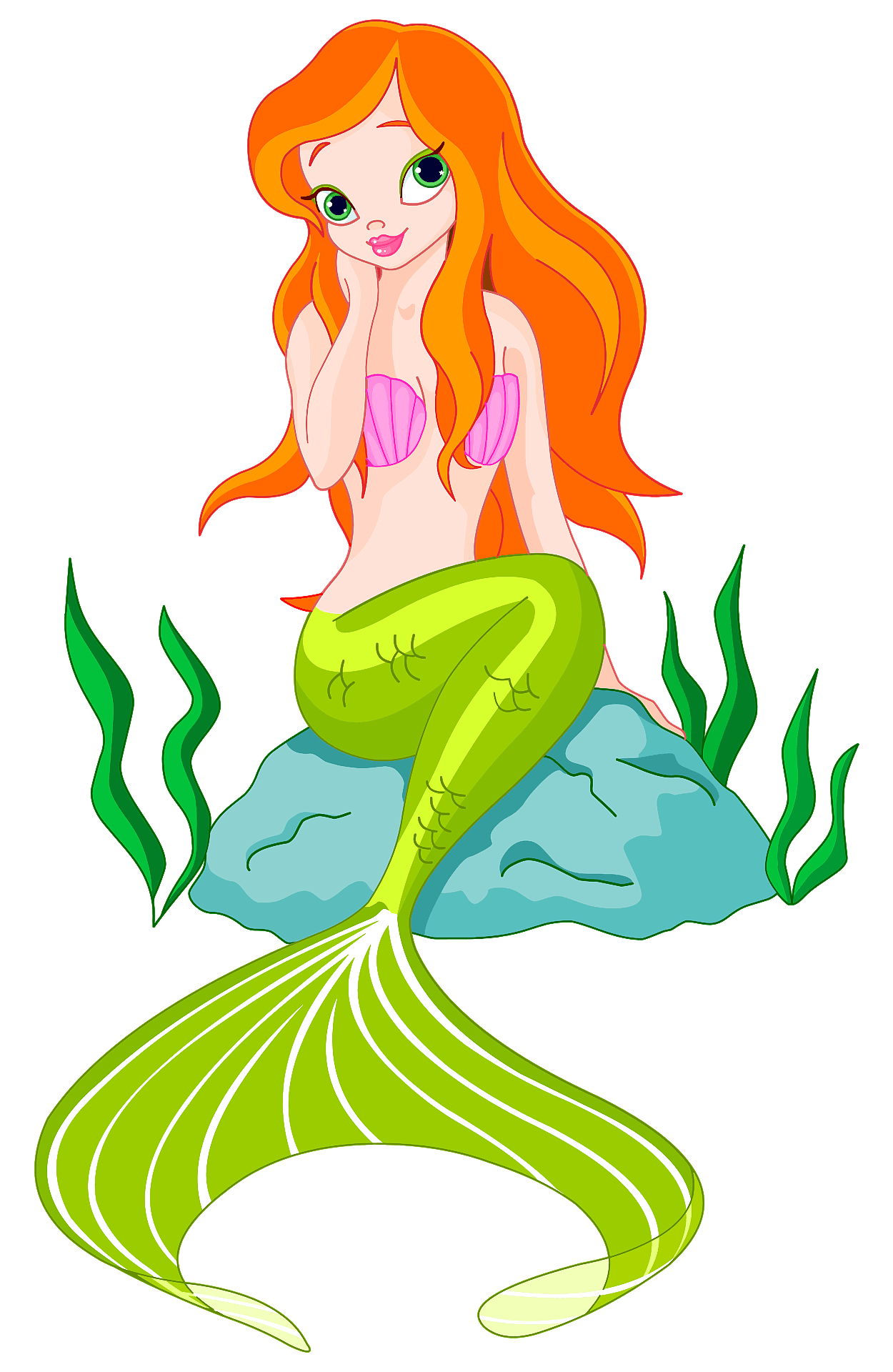 free mermaid clipart