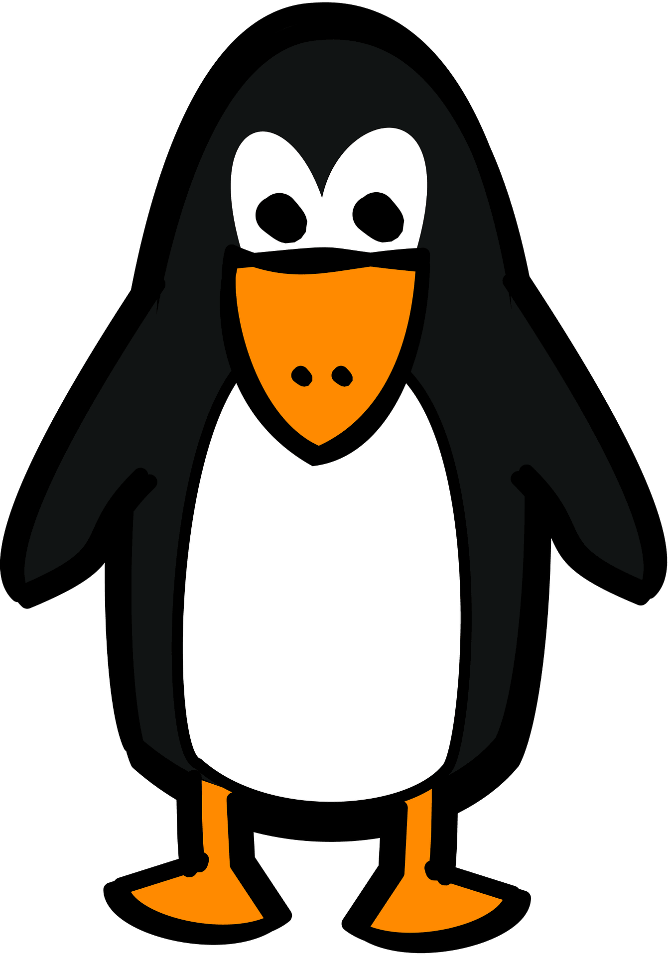 free penguin clipart