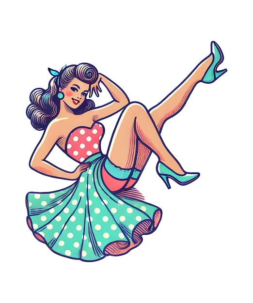 free pin up art