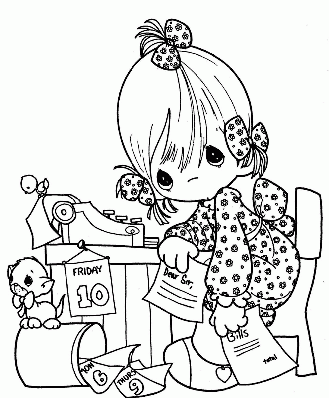 free precious moments clipart