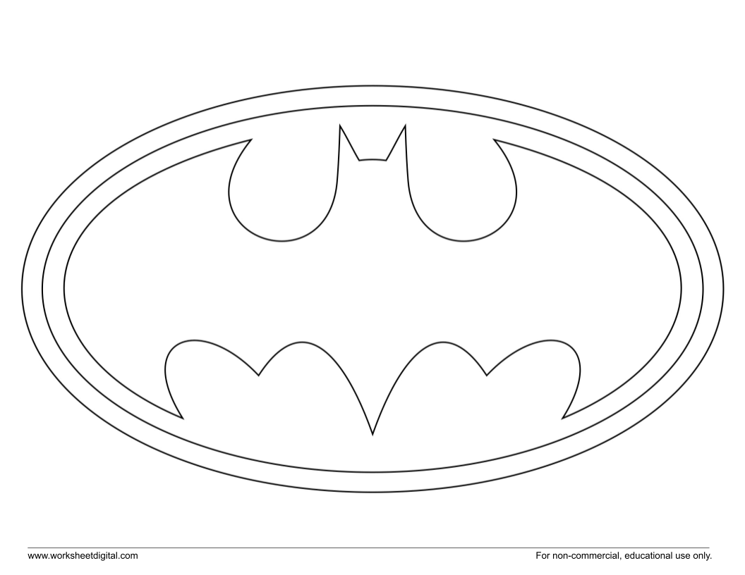Free Printable Batman Logo Get Your Own Batman Logo Now!