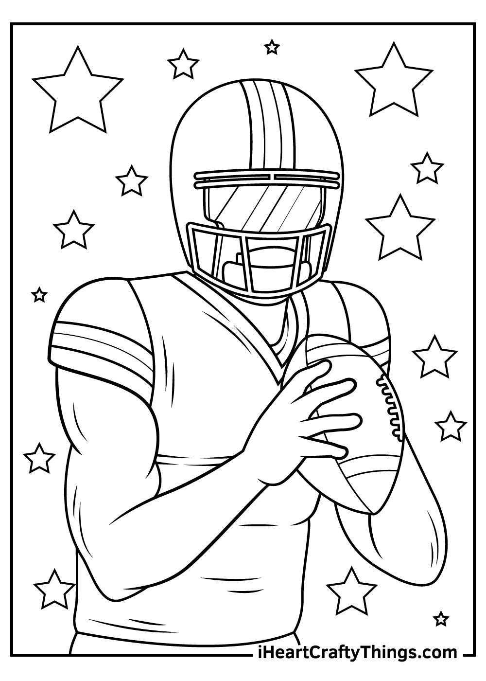 15 NFL Coloring Pages (Cool Printable Free PDFs For Kids)