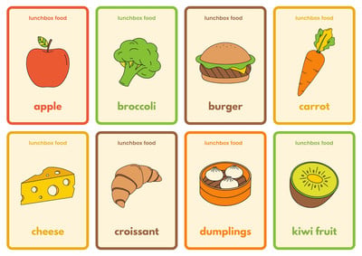 free printable pictures of food