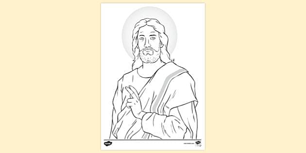 free printable pictures of jesus