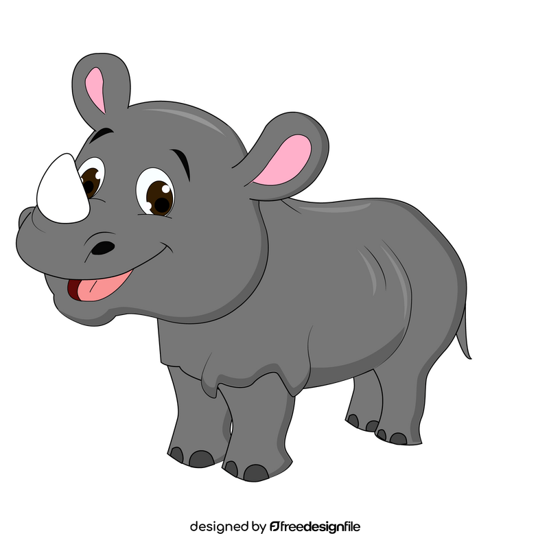 free rhino cliparts