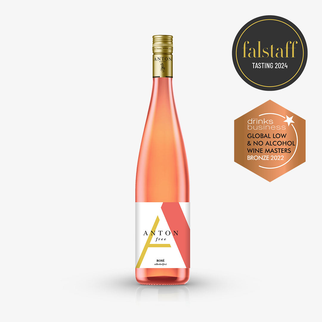 Rosé free perfekter Rosé für Sommernächten aus dem Hause Anton