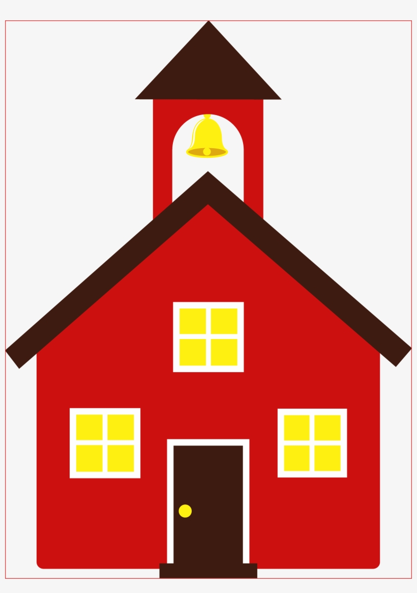 free school house clipart