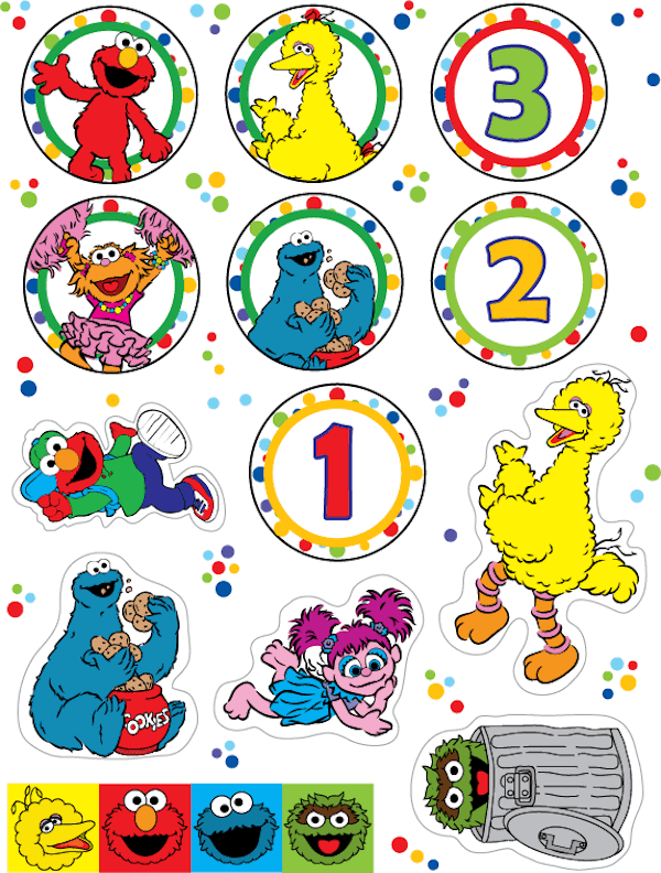 free sesame street printables