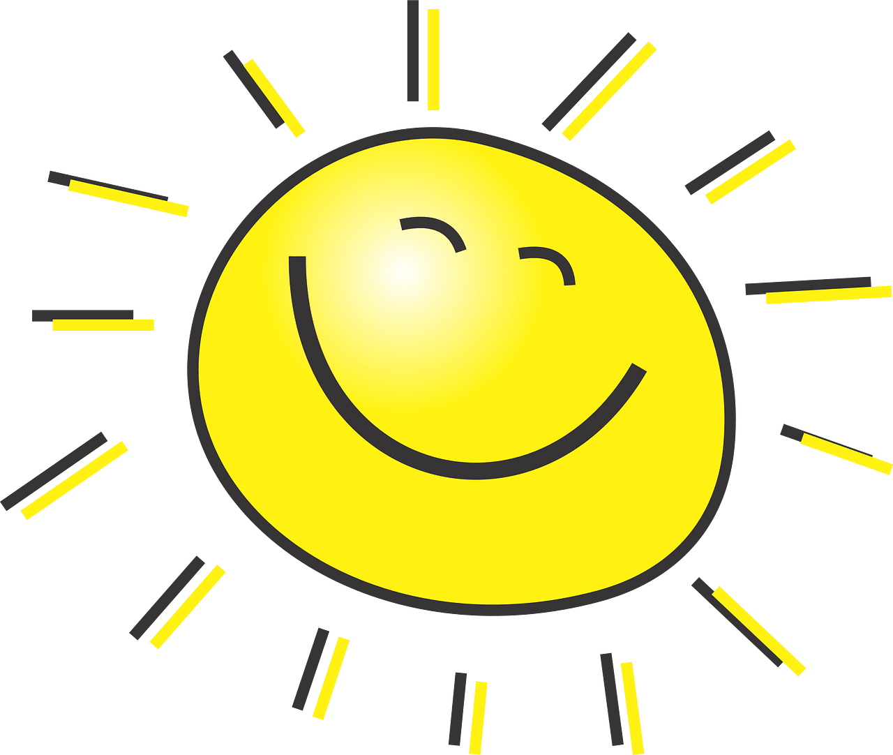 Sun - Free vector clipart images on clipart library.com