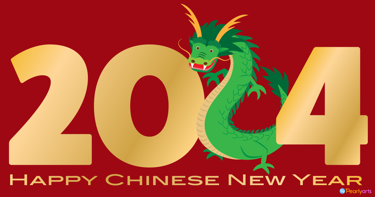 FREE Happy Chinese New Year 2024 Clipart | Pearly Arts