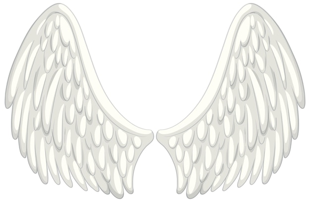 Free Vector | Angel Wings Vector Illustration