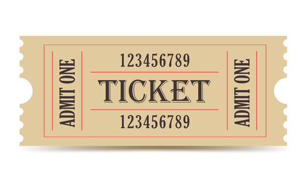 free vintage ticket template