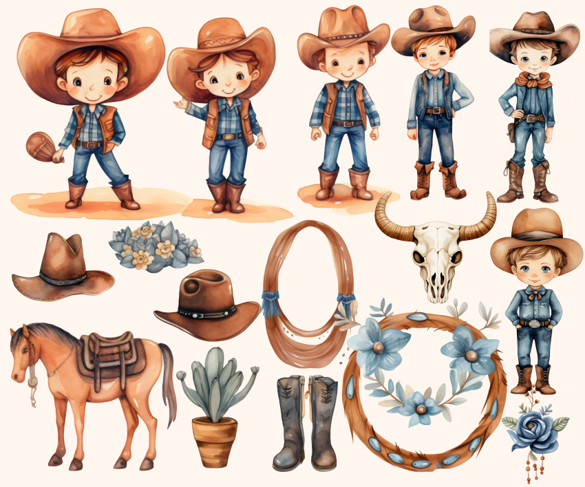 free wild west clipart