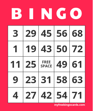 frees bingo