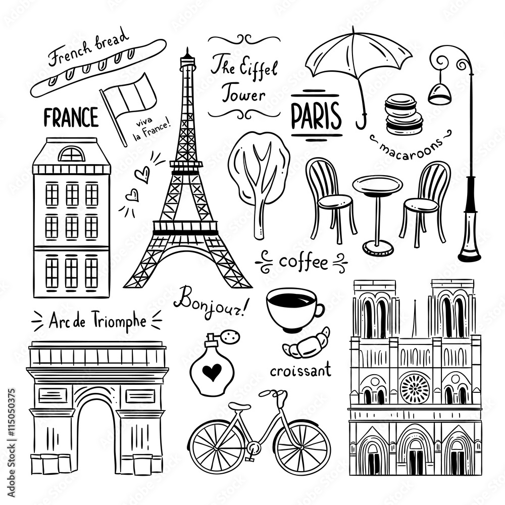 french cliparts