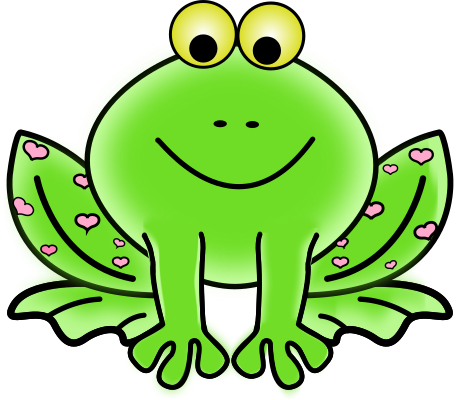 frog cartoon clipart