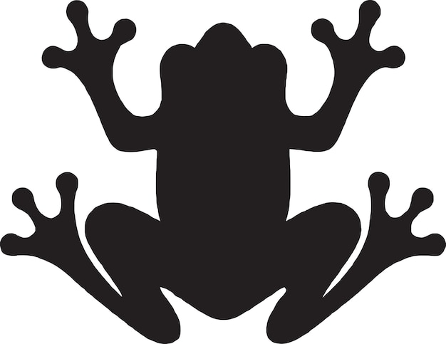 Premium Vector | Green Tree Frog Graphic Logo with Leaf