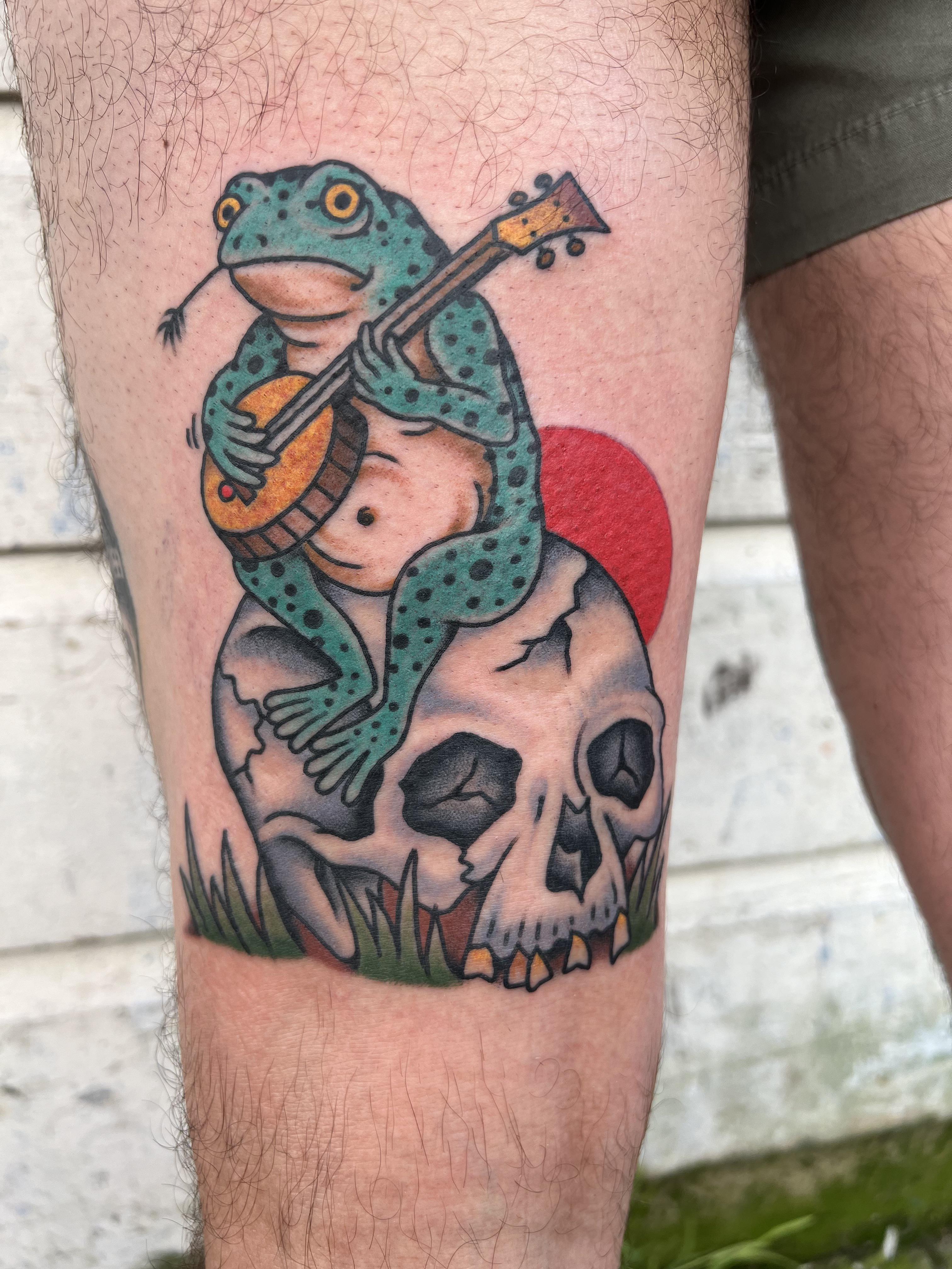 frog tattoo pictures