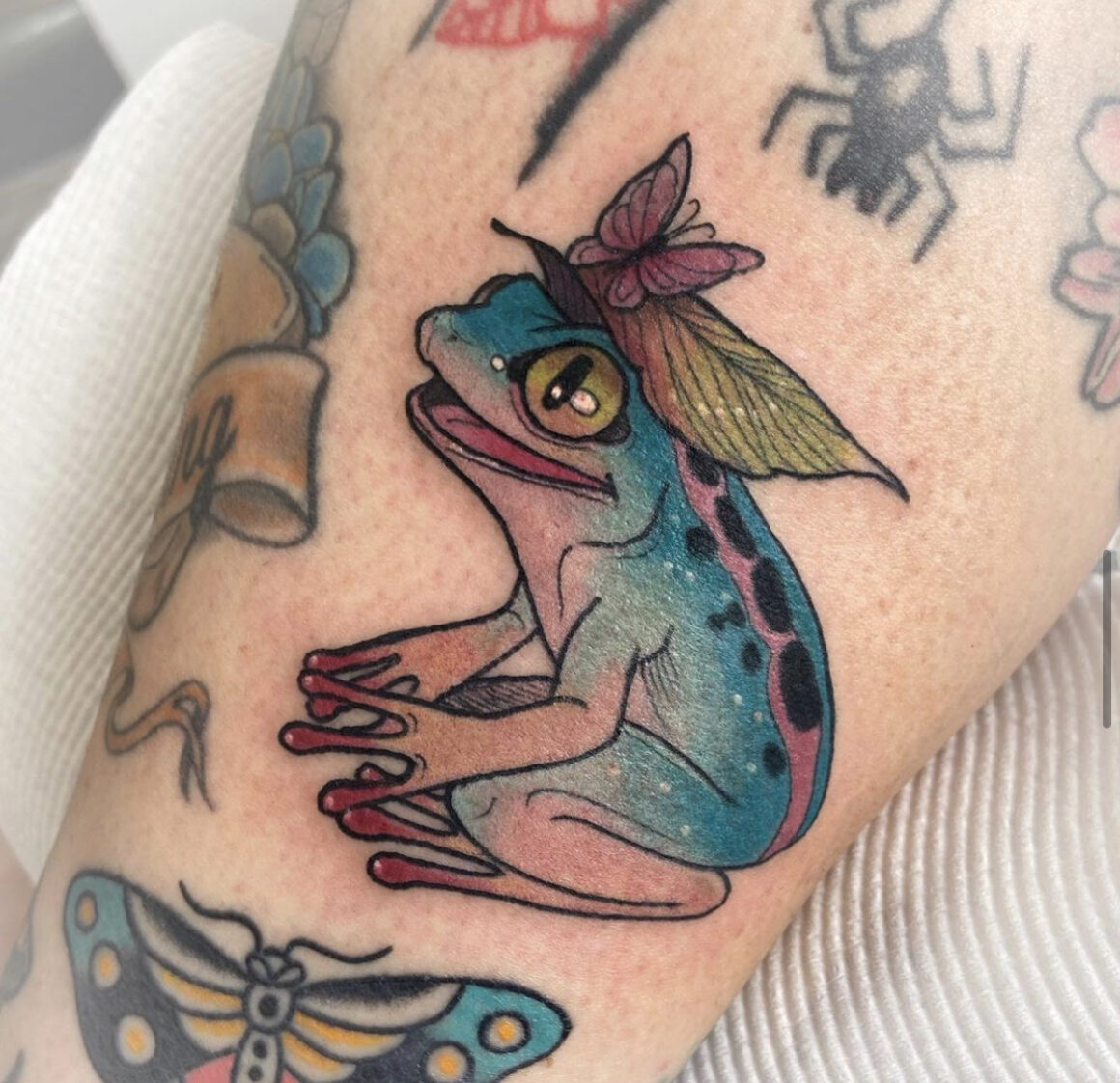 Frog Tattoos and the transformation on skin - Tattoo Life