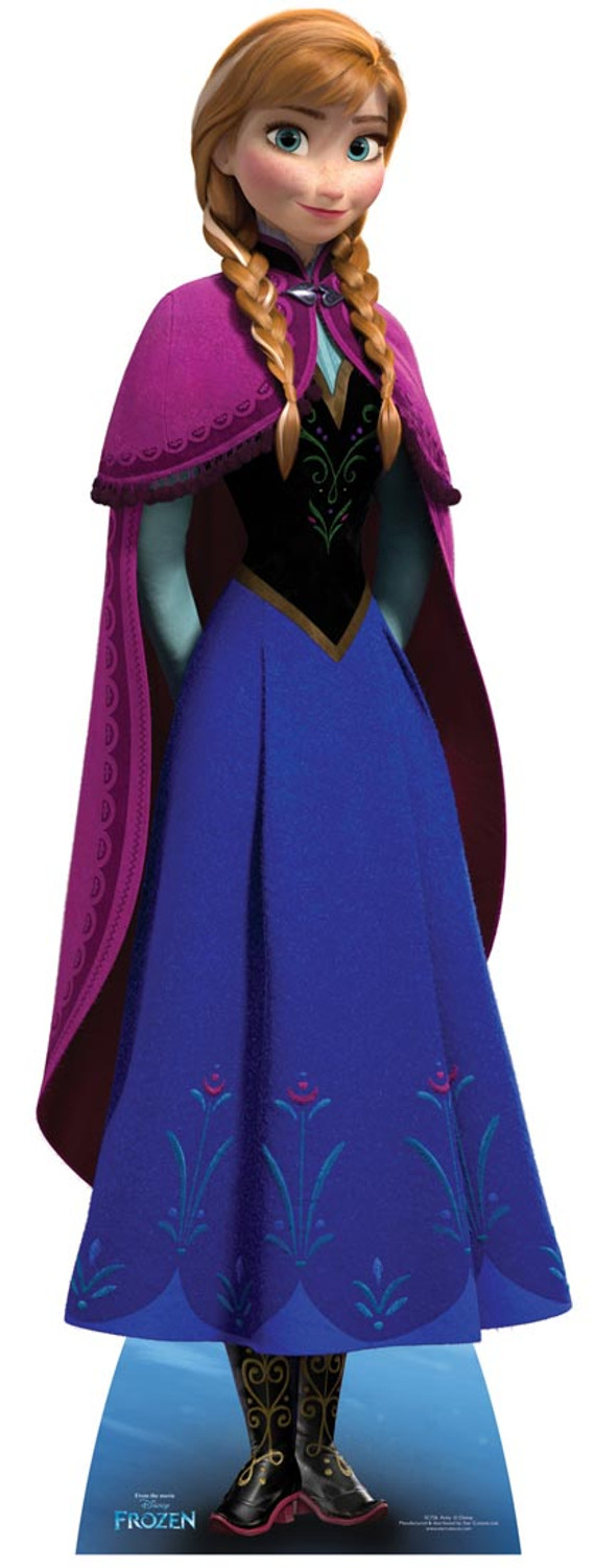 Anna from Frozen Disney Cardboard Cutout / Standee
