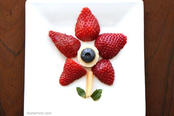 Craft and Snack: Easy Fruit Art | Alpha Mom