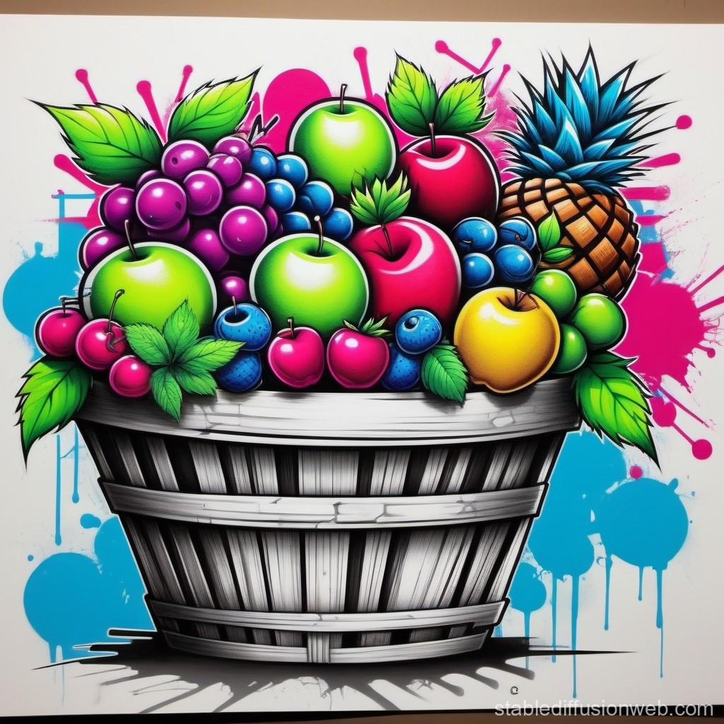 fruit basket clipart 2024