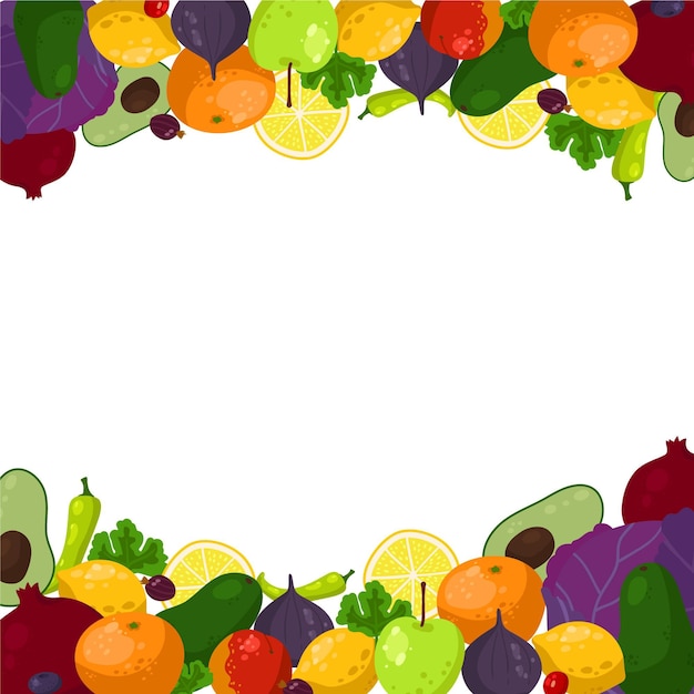 Fruit Border Images - Free Download on clipart library