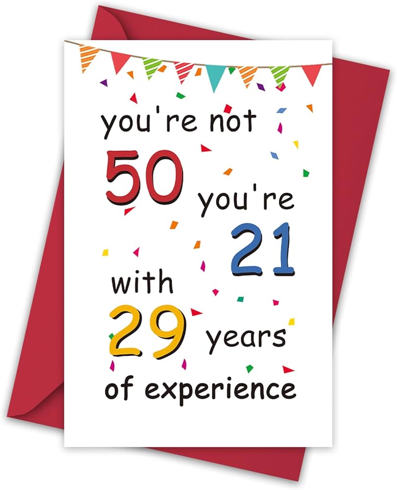 funny 50 birthdays