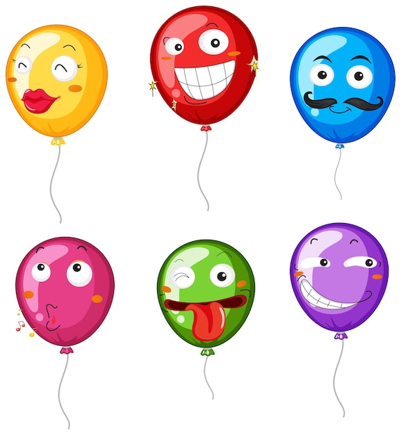 funny balloon cliparts