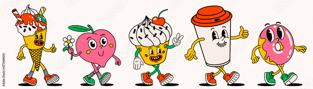 funny cartoon food pictures