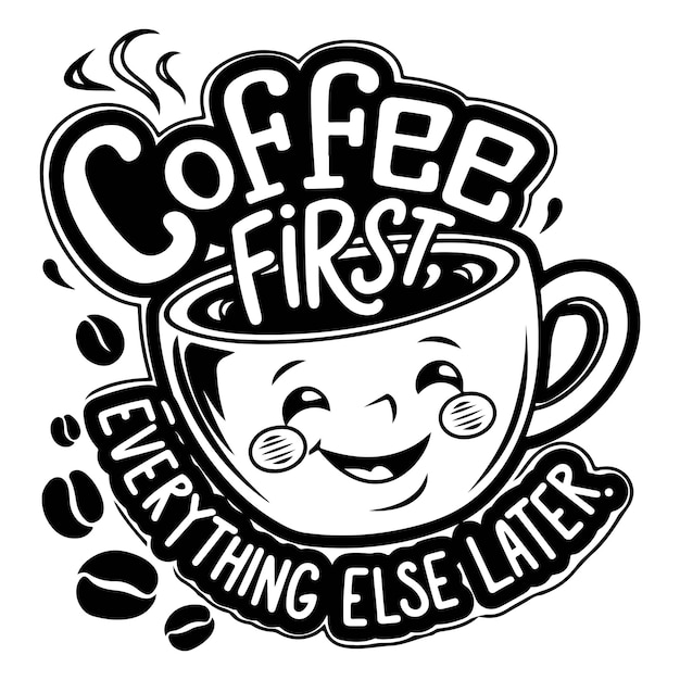 funny coffee cliparts