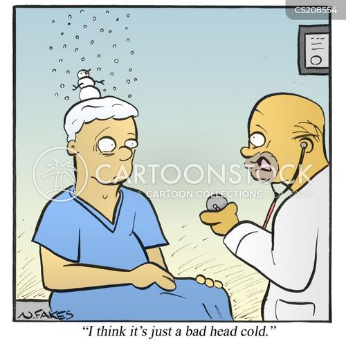 Head Cold Cartoons and Comics - funny pictures from CartoonStock