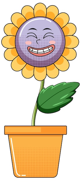 funny flowers cliparts 2024