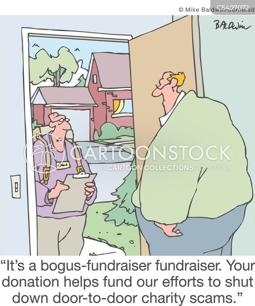 Door-to-door Fundraisers Cartoons and Comics - funny pictures from ...