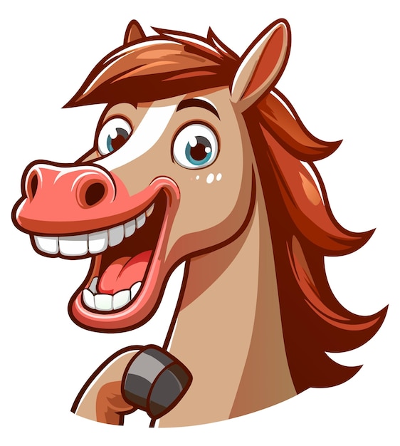 funny horse clipart 2024