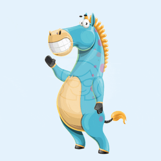funny horse clipart 2024