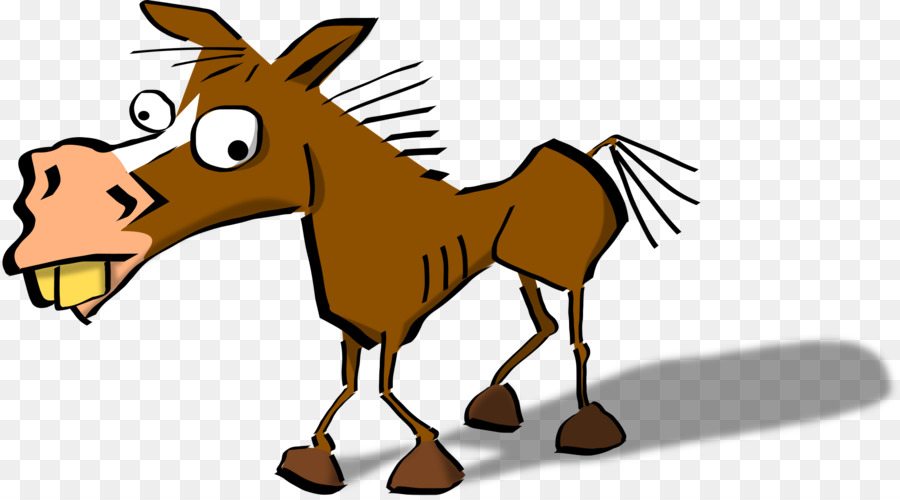 funny horse clipart