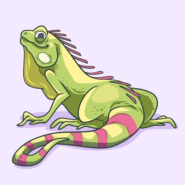 funny reptile cliparts