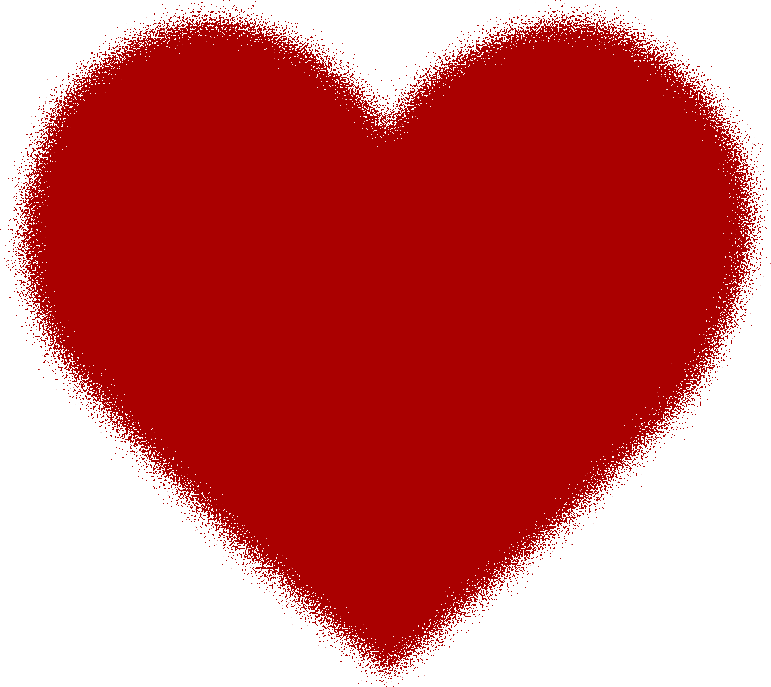 fuzzy heart cliparts