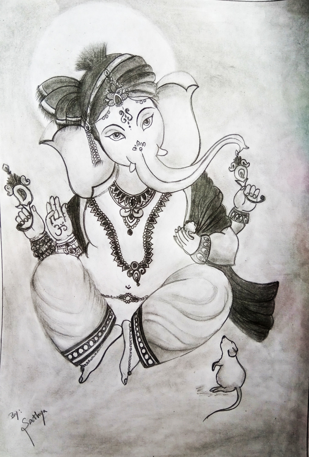 ganesha sketch