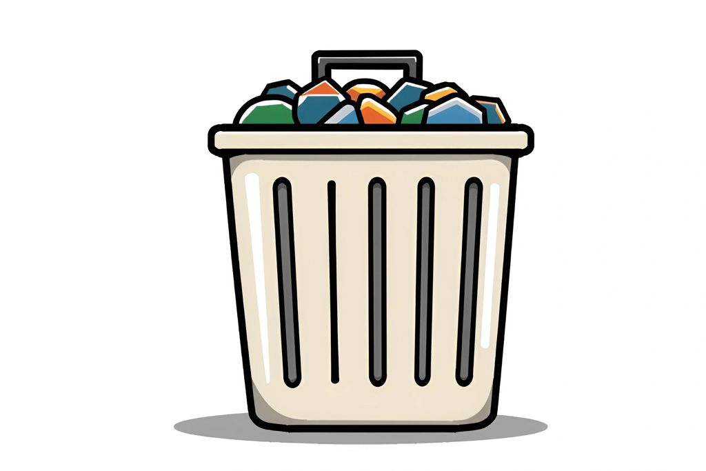 garbage can clipart 2024