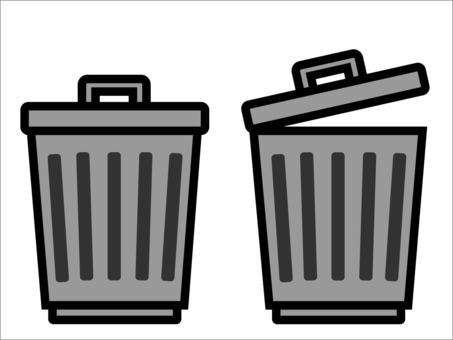 Free Vectors | Garbage can