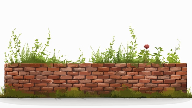 Page 3 | Garden Wall With Empty Space Vectors &amp; Illustrations for ...