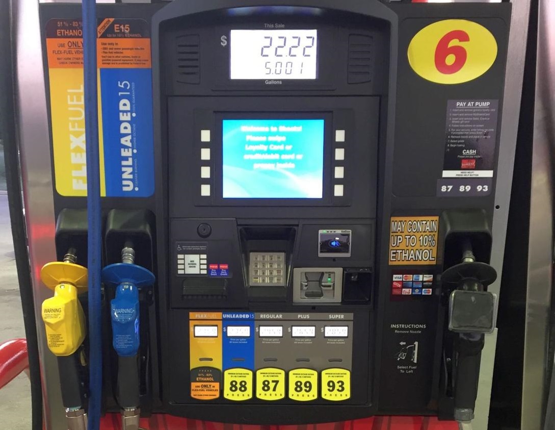 gas pump picture