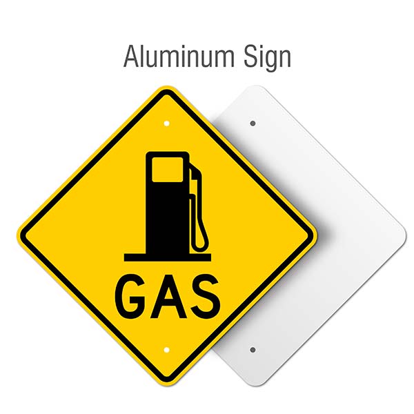 Gas Traffic Sign - Save 10% Instantly