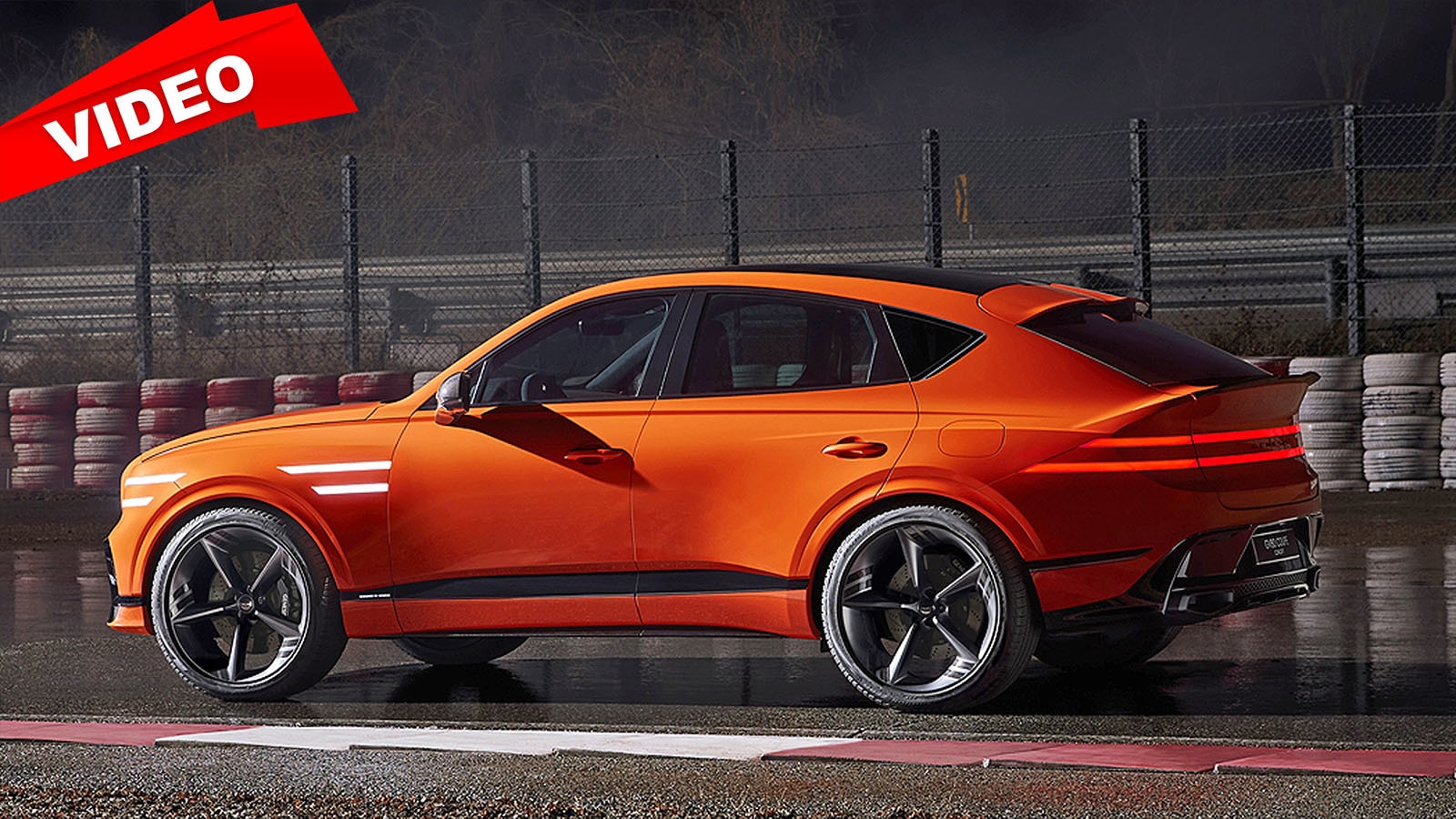 Genesis GV80 Coupé: Schalensitze in einem SUV-Konzept
