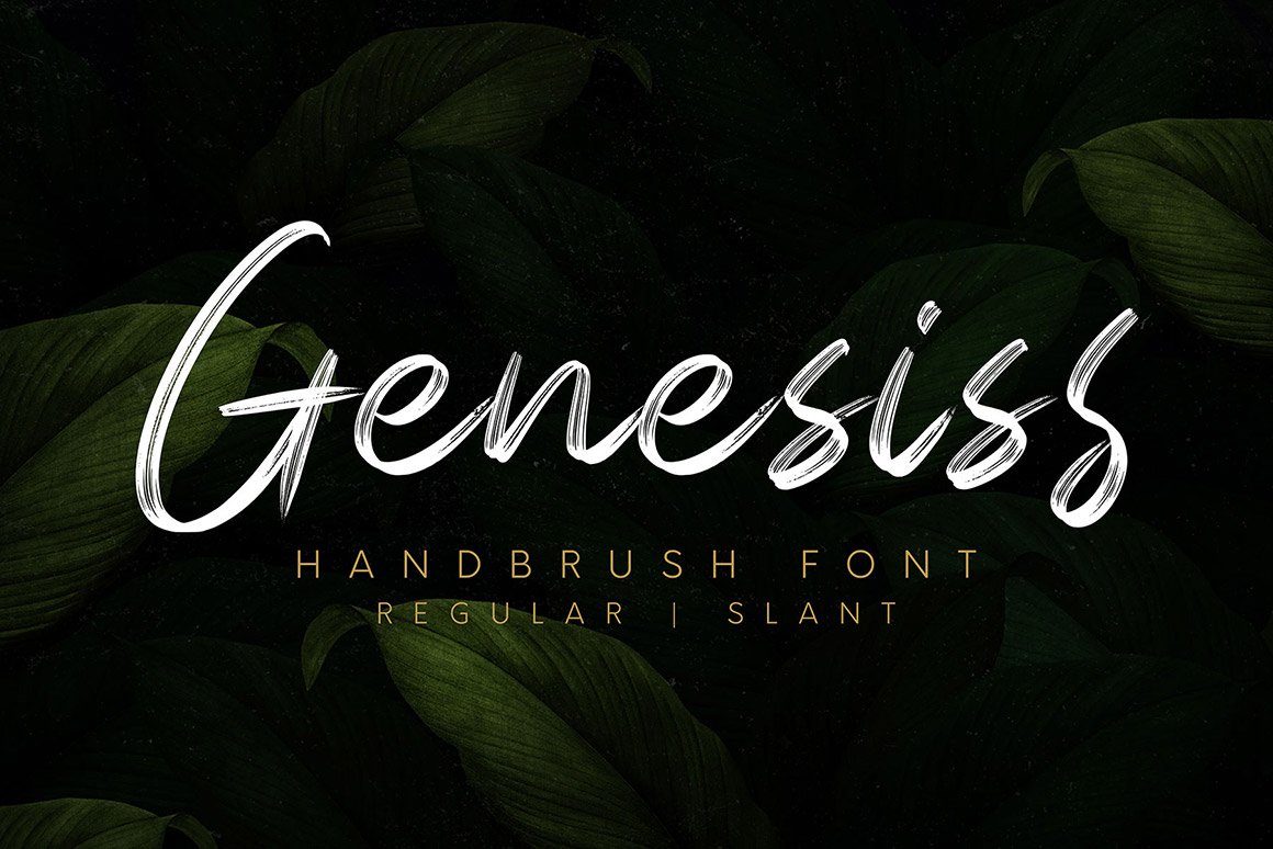 Genesiss - Script Font
