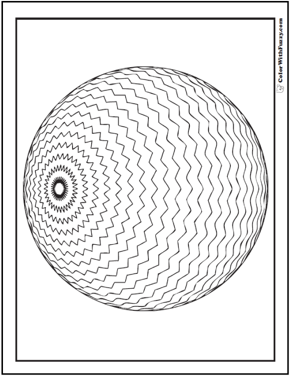geometry coloring pages